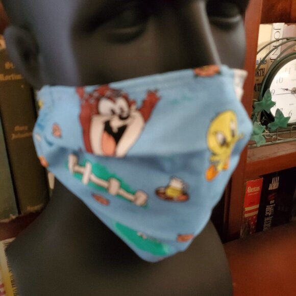 Cloth Face Mask - Silver/Copper Filters- Looney - Picture 2 of 6